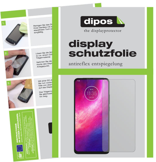 2x Schutzfolie matt für Motorola Moto One Hyper Di (1)