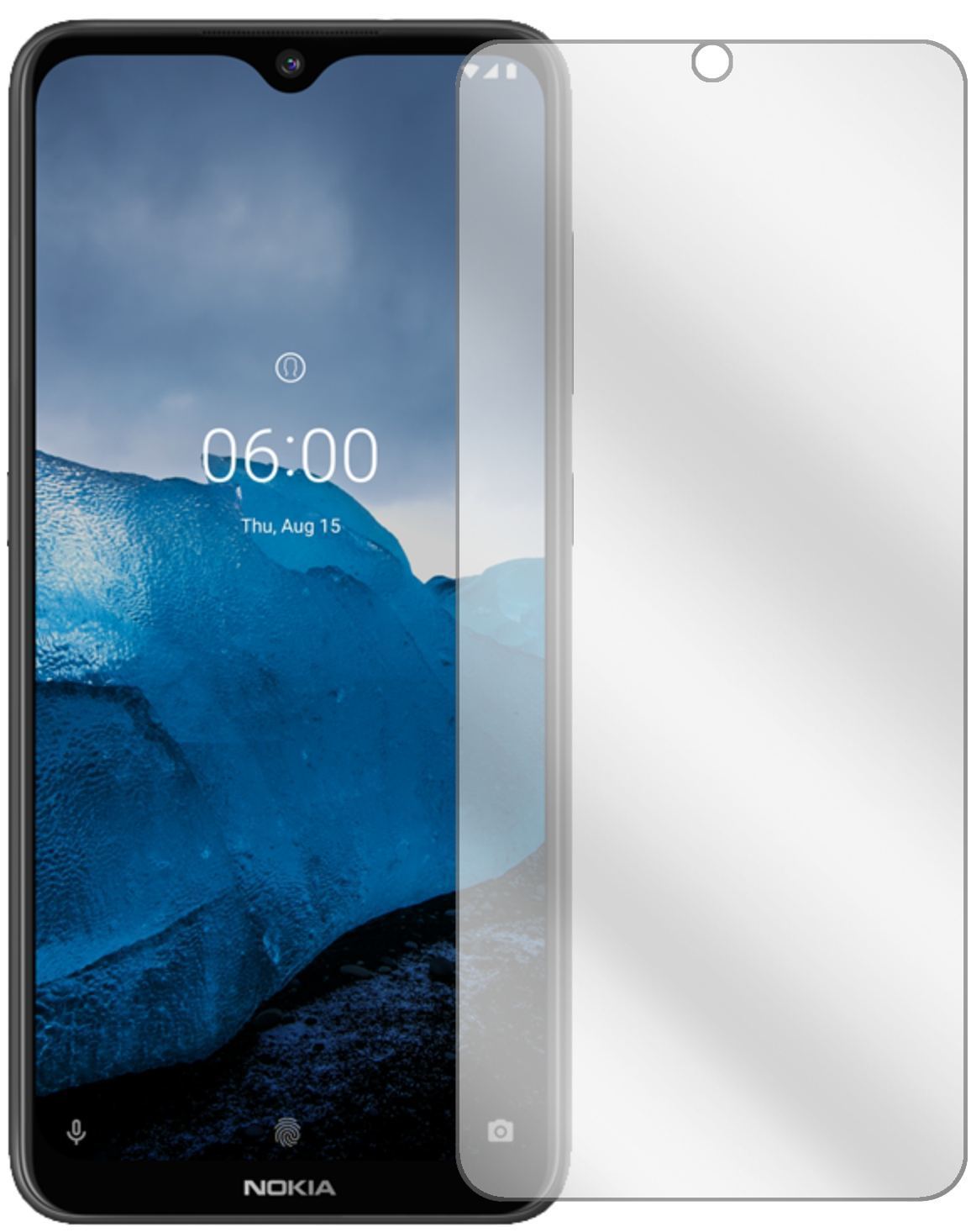 6x Schutzfolie klar für Nokia 46059 Display-Schutz (2)