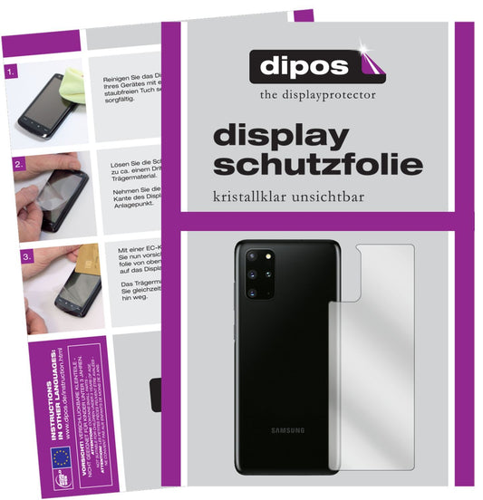 6x Schutzfolie klar für Samsung Galaxy S20 Plus Rü (1)