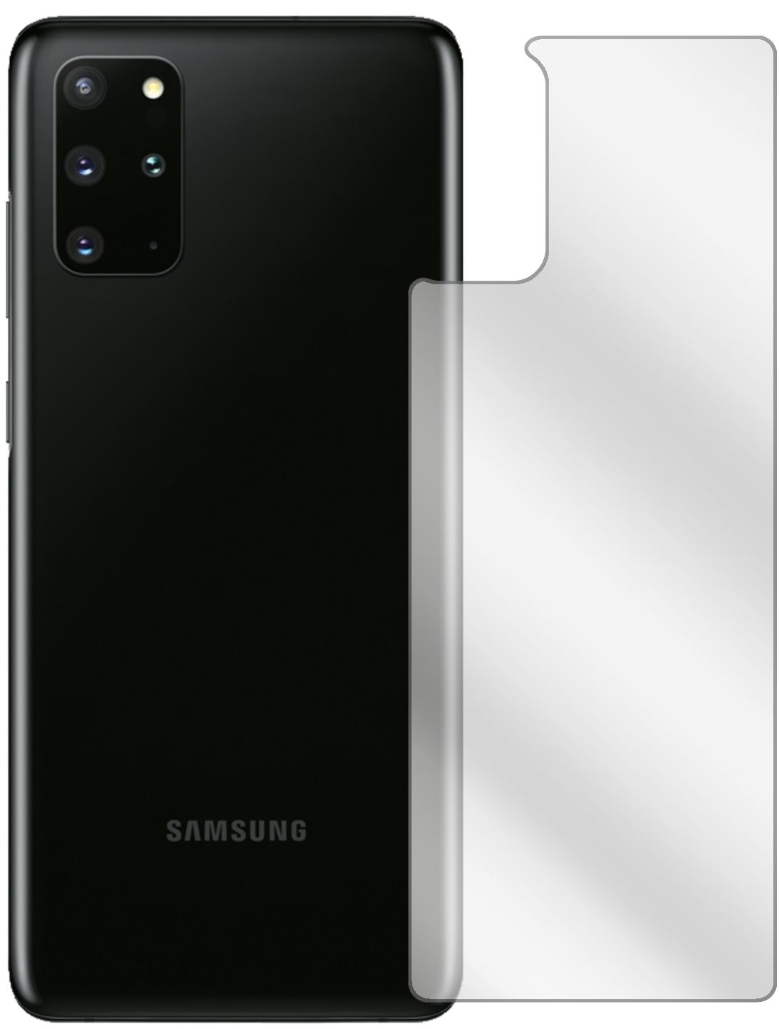 6x Schutzfolie klar für Samsung Galaxy S20 Plus Rü (2)