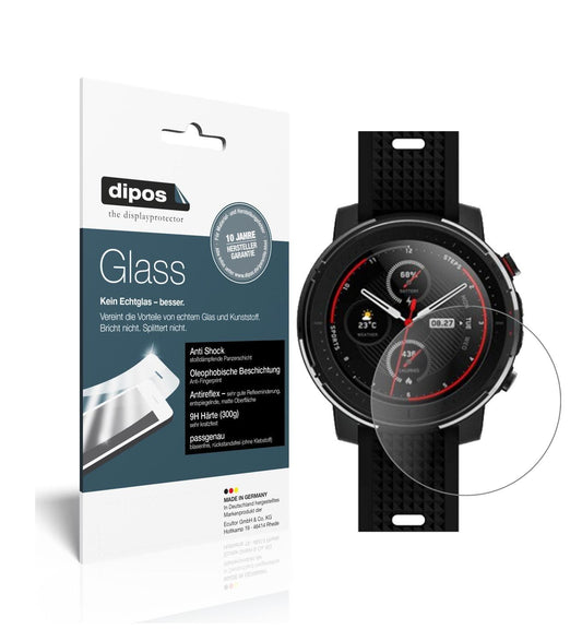 1x 9H Schutzfolie matt für Huami Amazfit Stratos 3 (1)