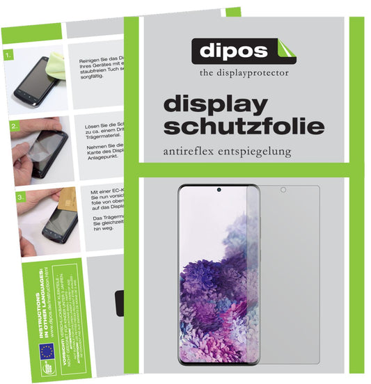 5x Schutzfolie matt für Samsung Galaxy S20 Display (1)