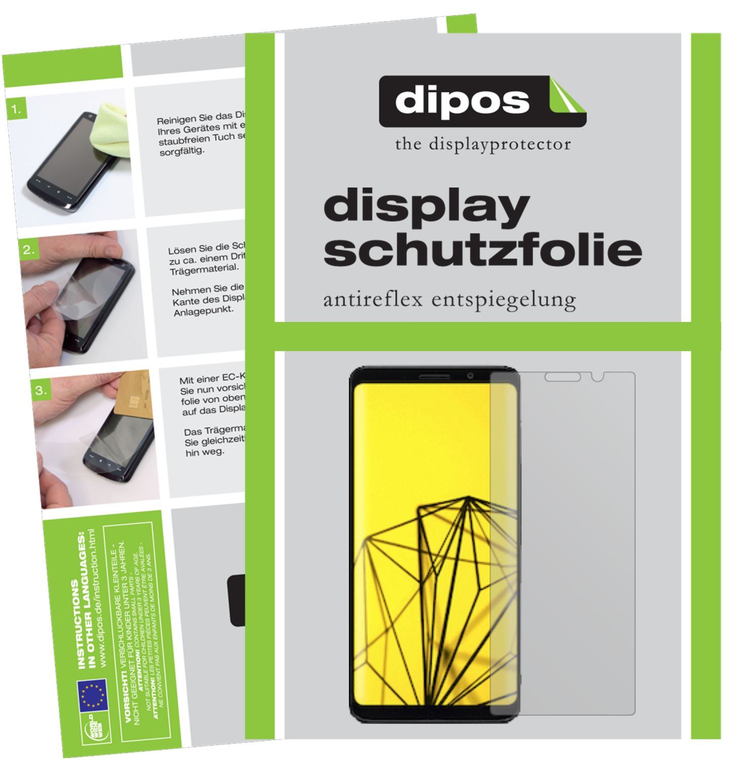 1x Schutzfolie matt für Fx Tec Pro 1 Display-Schut (1)