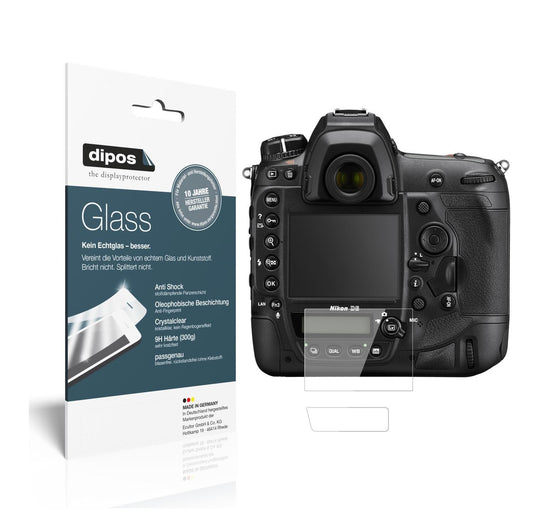 1x 9H Schutzfolie für Nikon D6 Panzerfolie (1)