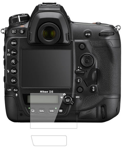 1x 9H Schutzfolie für Nikon D6 Panzerfolie (2)