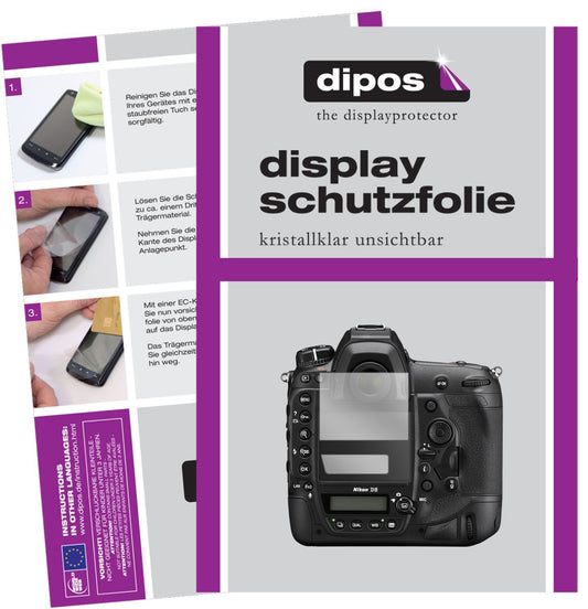 5x Schutzfolie klar für Nikon D6 Display-Schutzfol (1)