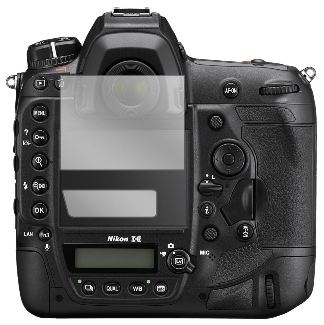 2x Schutzfolie klar für Nikon D6 Display-Schutzfol (2)