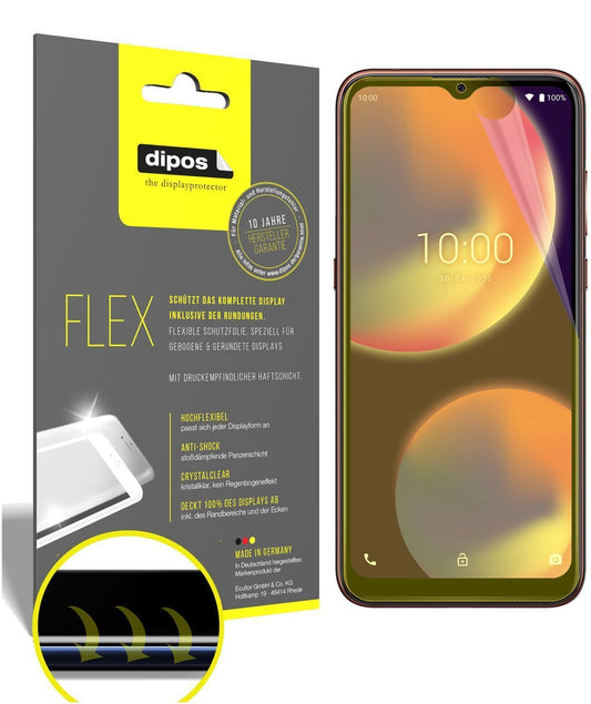 2x 3D Full Cover Schutzfolie für Wiko View 4 (1)