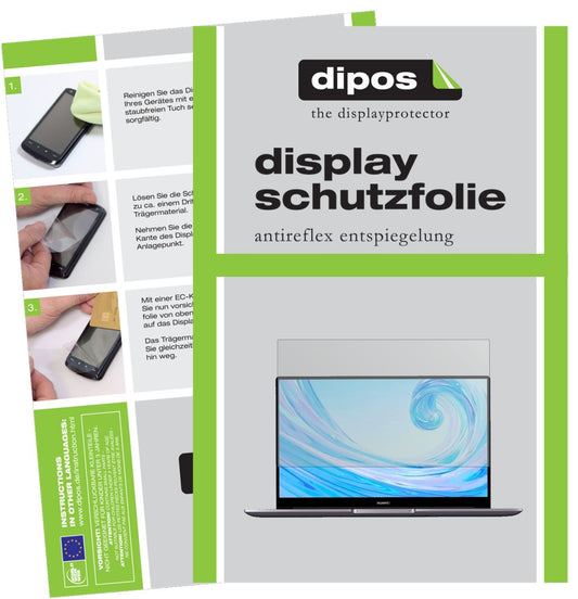 2x Schutzfolie matt für Huawei MateBook D15 Displa (1)