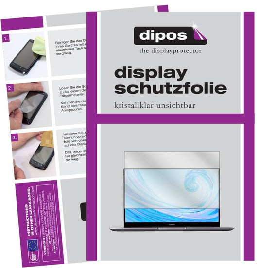 2x Schutzfolie klar für Huawei MateBook D15 Displa (1)