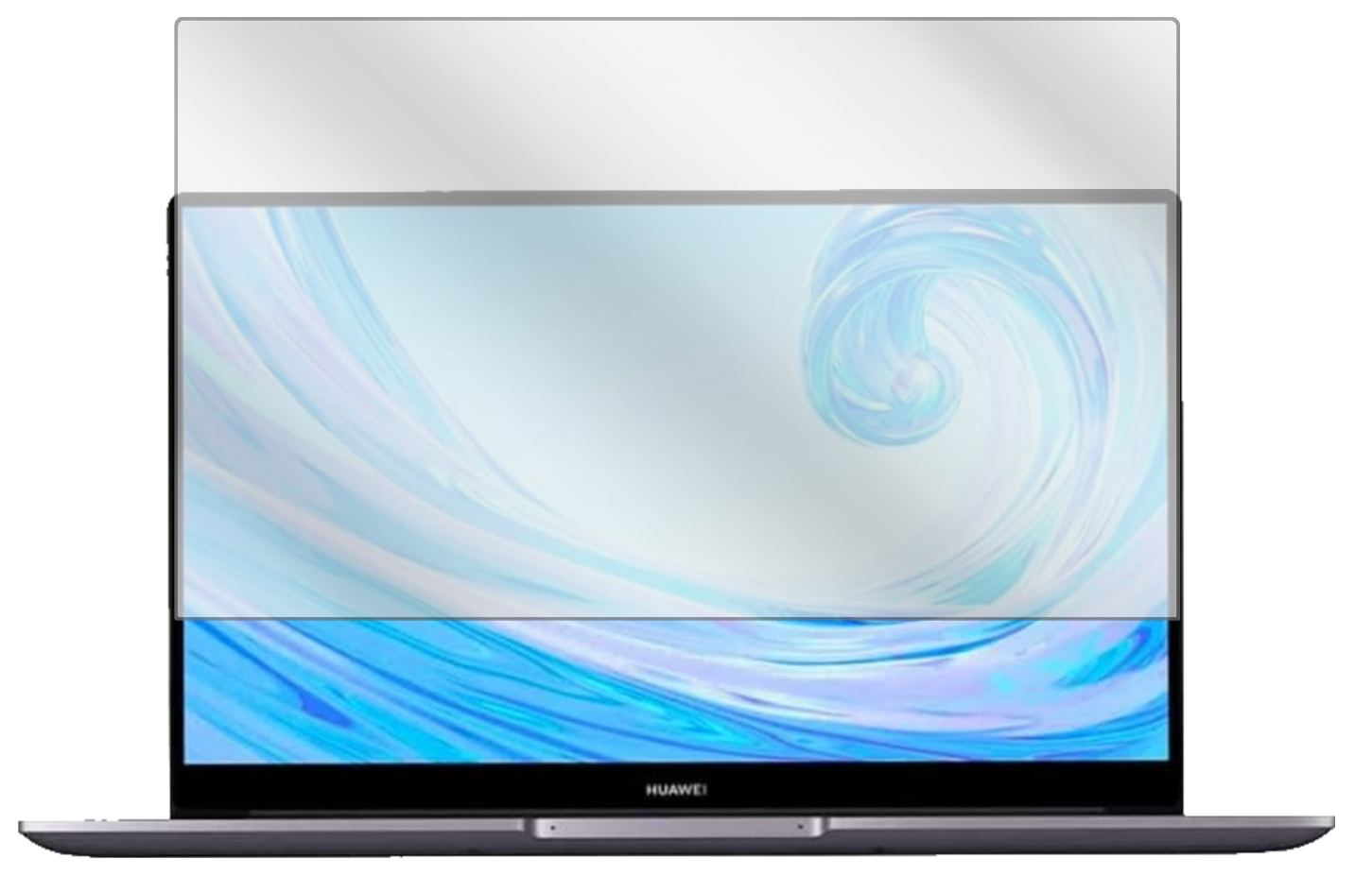 2x Schutzfolie klar für Huawei MateBook D15 Displa (2)