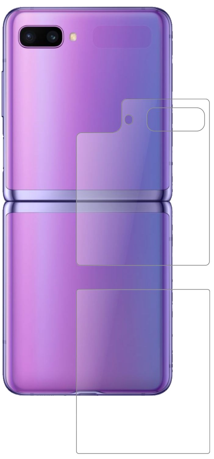 1x 9H Schutzfolie matt für Samsung Galaxy Z Flip R (2)