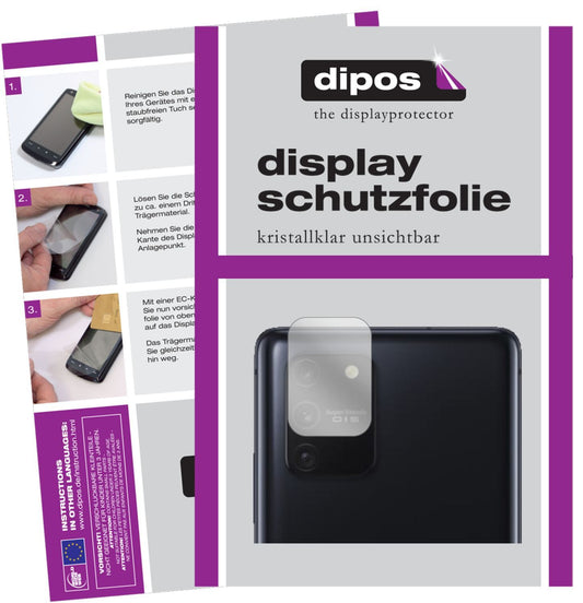 5x Schutzfolie klar für Samsung Galaxy S10 Lite Ka (1)