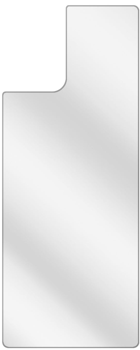 1x Schutzfolie klar für Samsung Galaxy S10 Lite Rü (3)