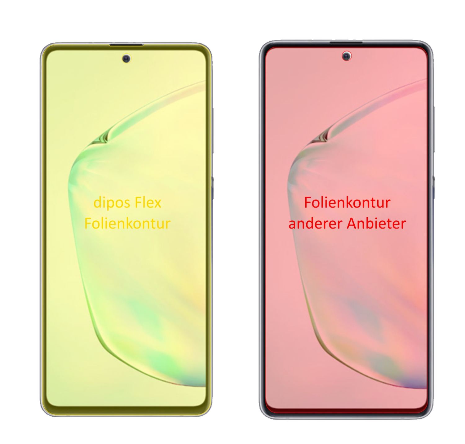 2x 3D Full Cover Schutzfolie für Samsung Galaxy No (2)
