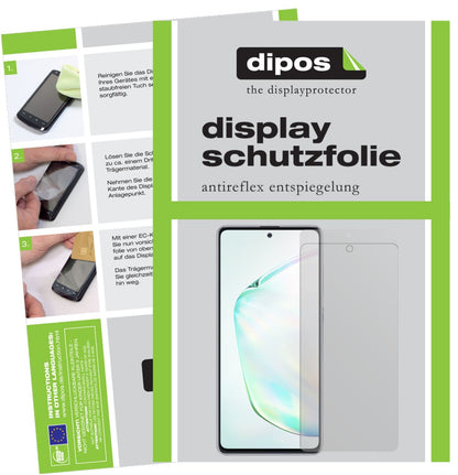 5x Schutzfolie matt für Samsung Galaxy Note 10 Lit (1)