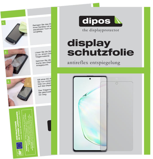 5x Schutzfolie matt für Samsung Galaxy Note 10 Lit (1)