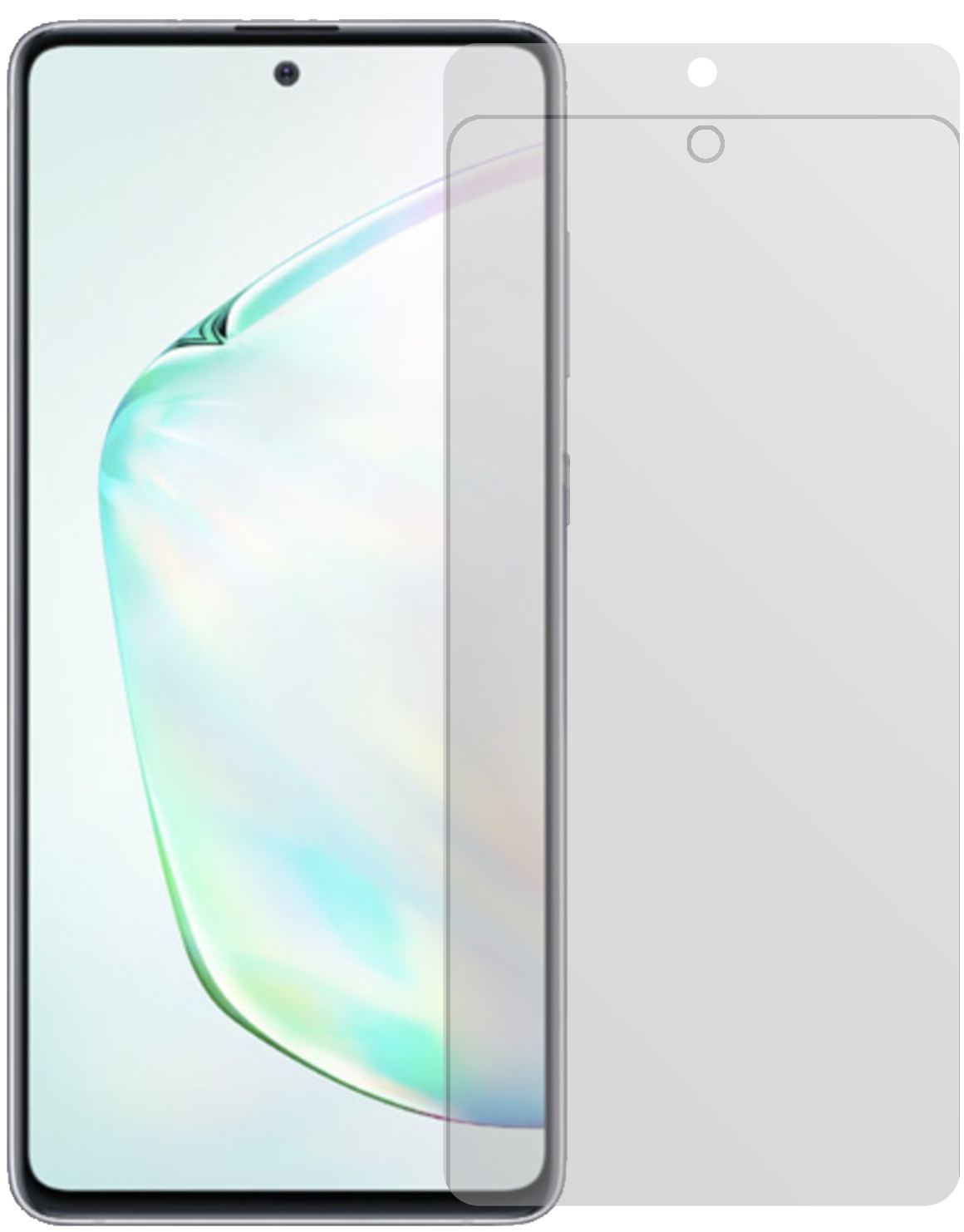 5x Schutzfolie matt für Samsung Galaxy Note 10 Lit (2)