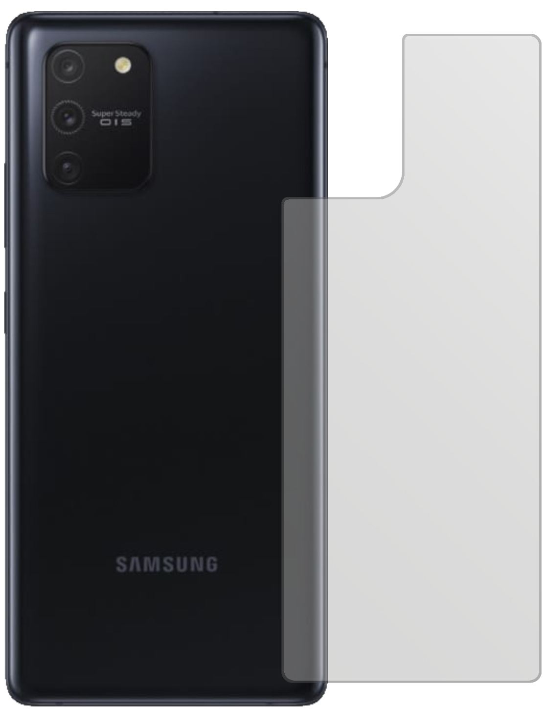6x Schutzfolie matt für Samsung Galaxy S10 Lite Rü (2)