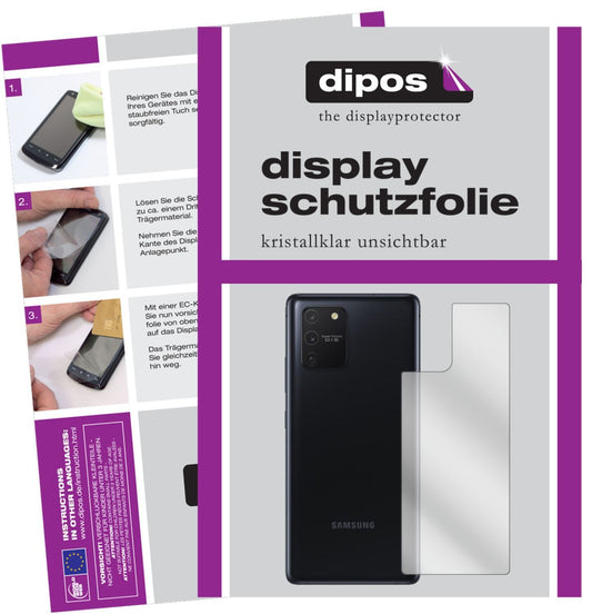 6x Schutzfolie klar für Samsung Galaxy S10 Lite Rü (1)