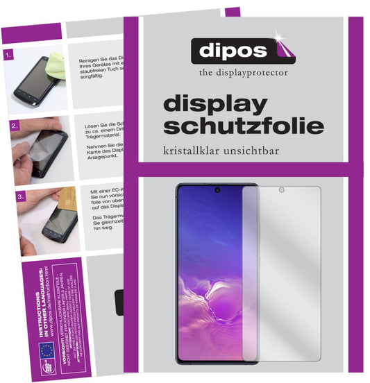 6x Schutzfolie klar für Samsung Galaxy S10 Lite Di (1)