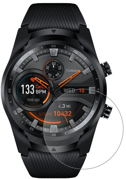 1x 9H Schutzfolie matt für Mobvoi TicWatch Pro 4G  (2)