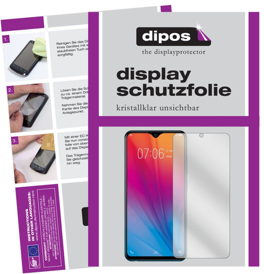 2x Schutzfolie klar für Vivo Y91C (2020) Display-S (1)