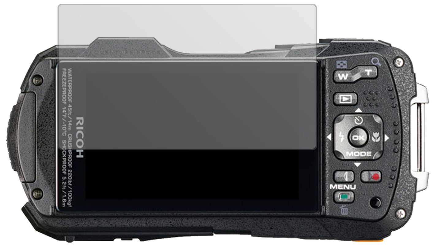 6x Schutzfolie matt für Ricoh WG-70 Display-Schutz (2)