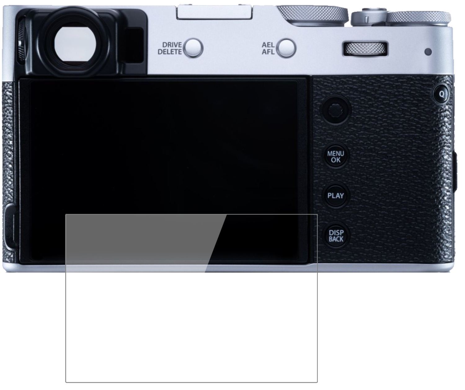 1x 9H Schutzfolie für Fujifilm X100V Panzerfolie (2)