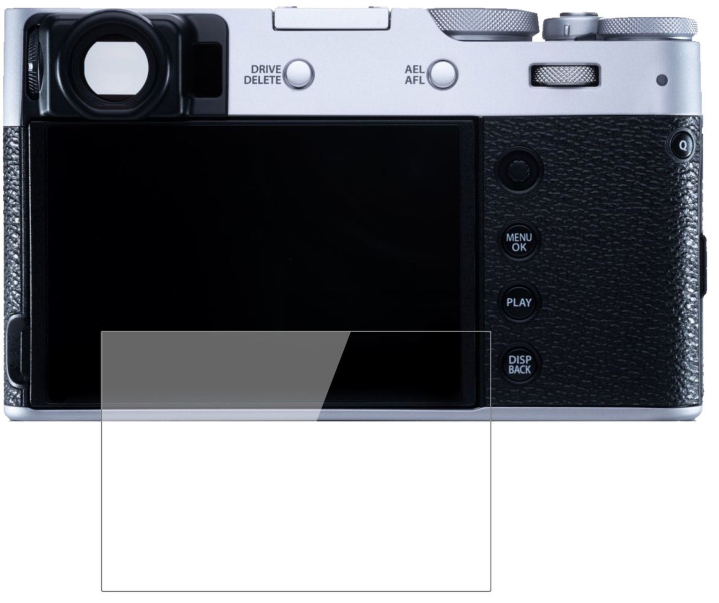 2x 9H Schutzfolie für Fujifilm X100V Panzerfolie (2)