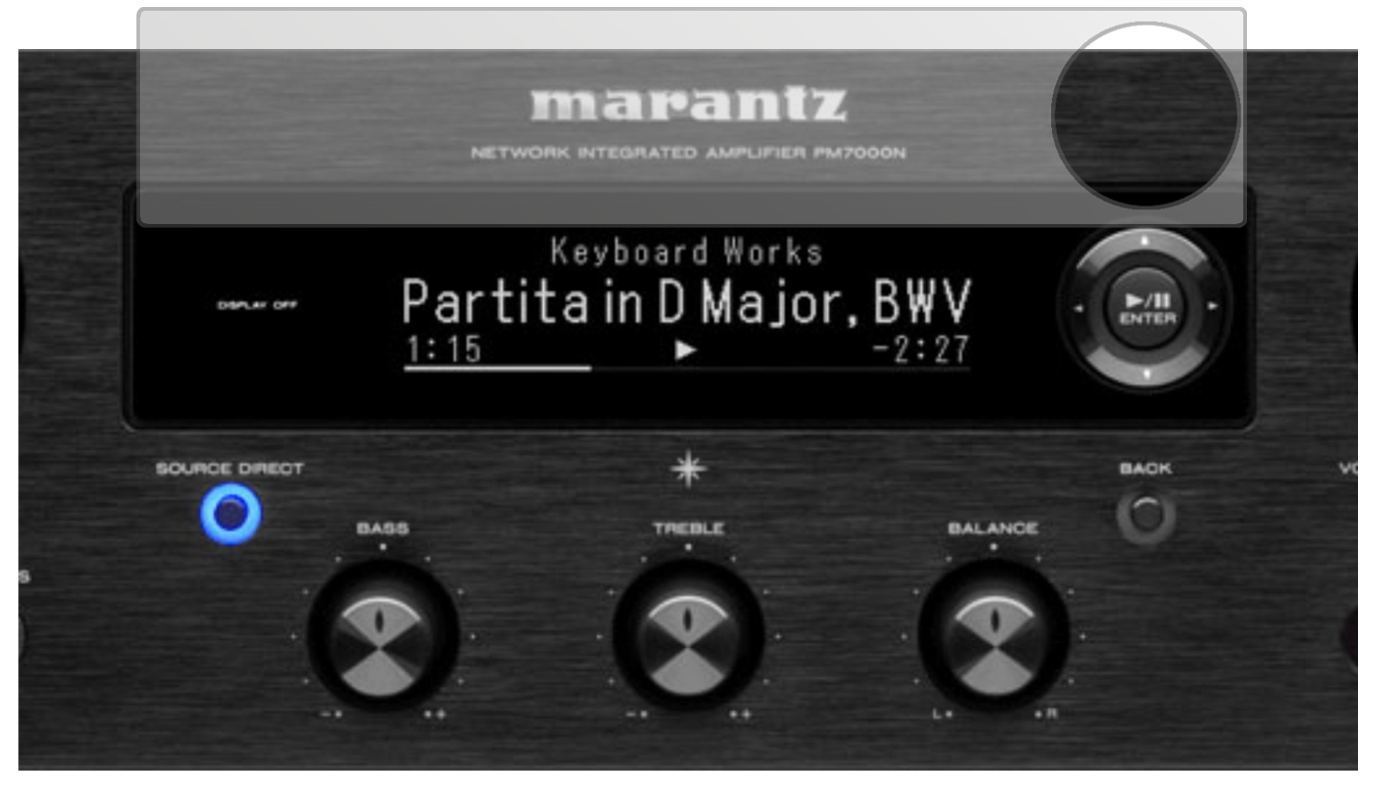 2x Schutzfolie matt für Marantz PM7000N Display-Sc (2)