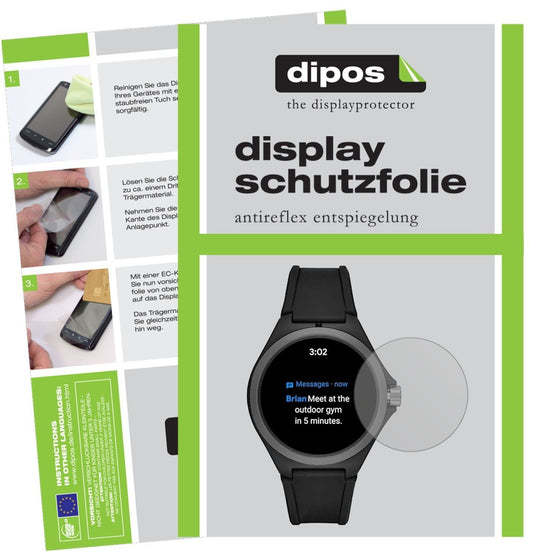 5x Schutzfolie matt für Puma PT9100 Smartwatch Dis (1)