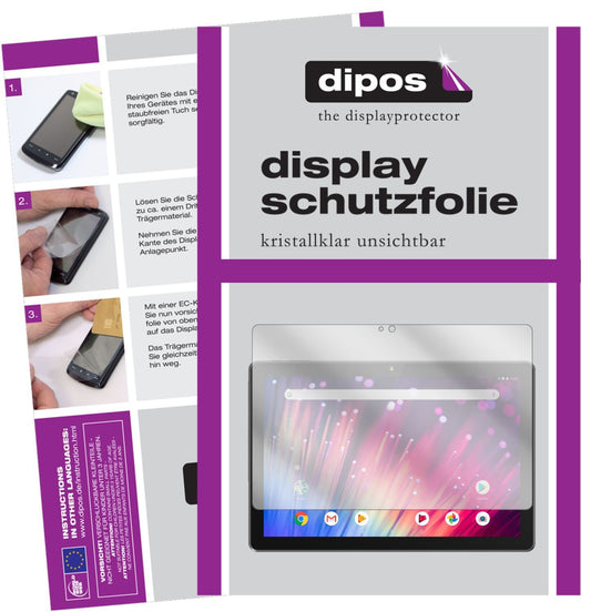 2x Schutzfolie klar für Peaq PET 100 Display-Schut (1)