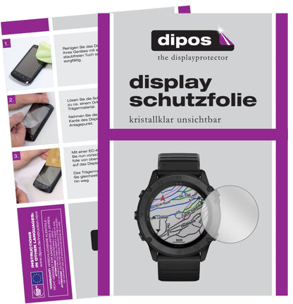1x Schutzfolie klar für Garmin tactix Delta Displa (1)