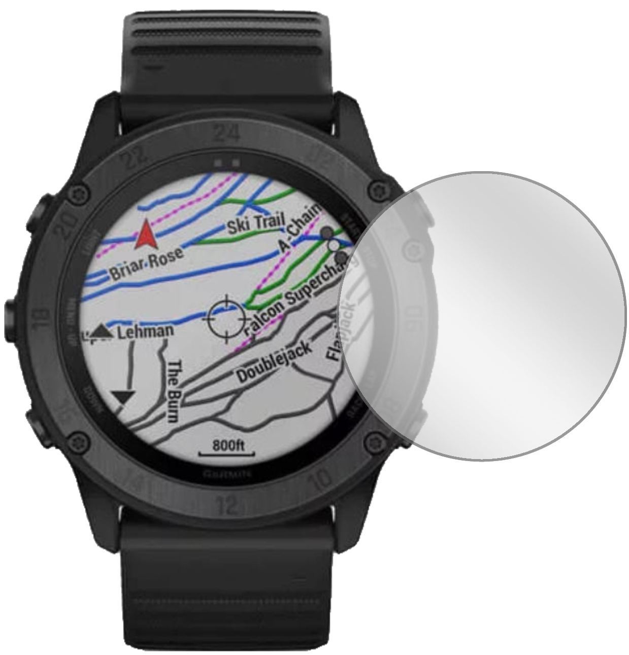 2x Schutzfolie klar für Garmin tactix Delta Displa (2)