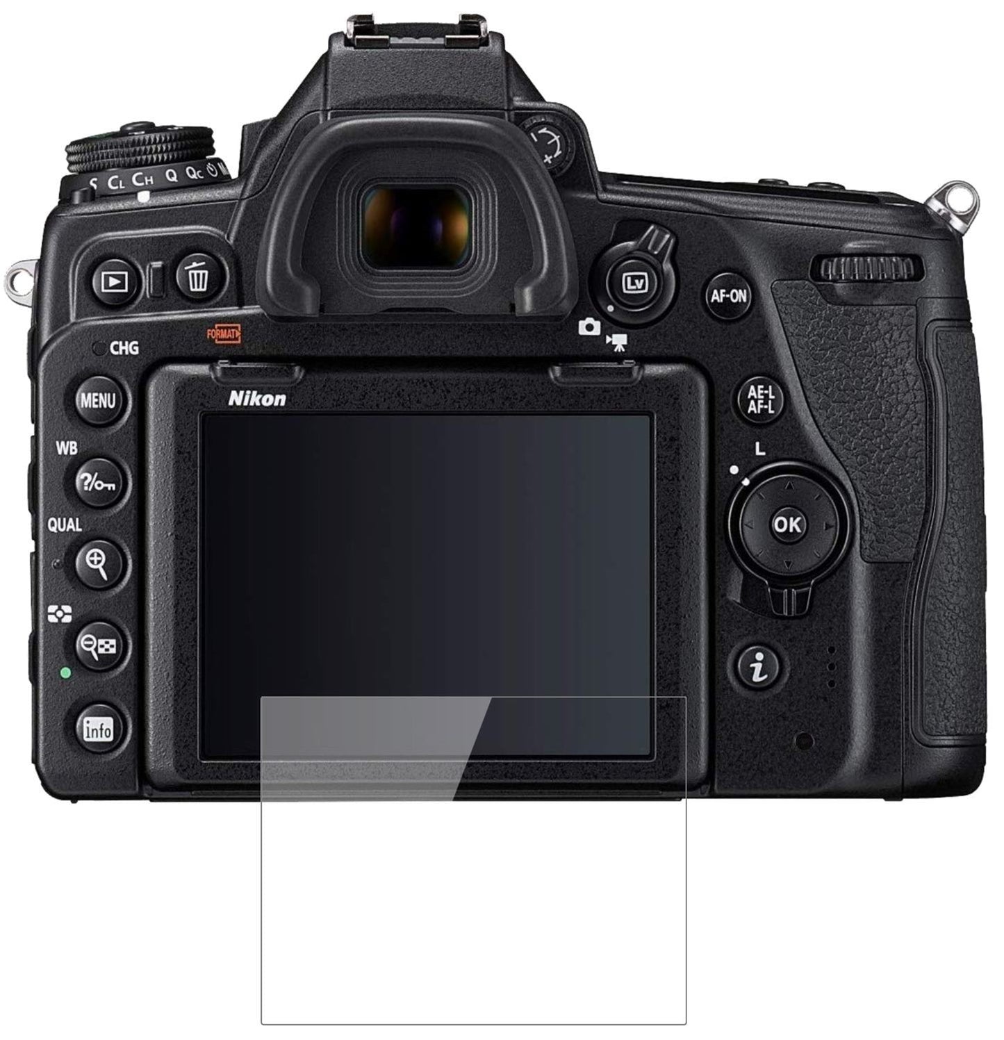 1x 9H Schutzfolie für Nikon DSLR D780 Panzerfolie (2)
