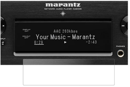 1x 9H Schutzfolie matt für Marantz NA 6006 Panzerf (2)