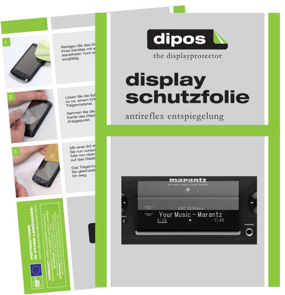 1x Schutzfolie matt für Marantz NA 6006 Display-Sc (1)