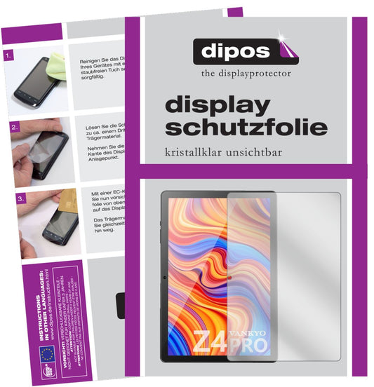 2x Schutzfolie klar für Vankyo MatrixPad Z4 Pro 10 (1)