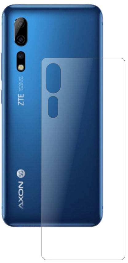 2x 9H Schutzfolie matt für ZTE Axon 10s Pro Rückse (2)