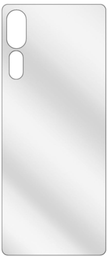 2x Schutzfolie klar für ZTE Axon 10s Pro Rückseite (3)