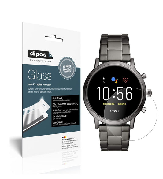 1x 9H Schutzfolie matt für Fossil Gen 5 Smartwatch (1)