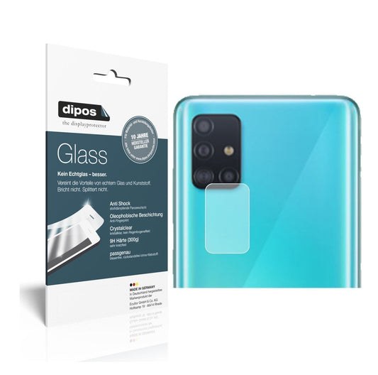1x 9H Schutzfolie für Samsung Galaxy A51 Kameralin (1)