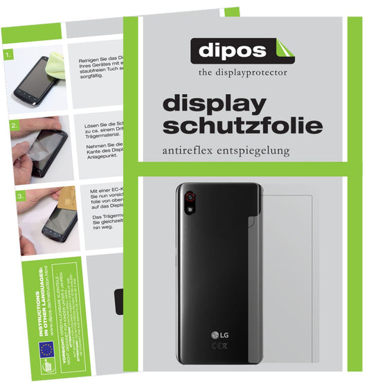 5x Schutzfolie matt für LG W10 Alpha Rückseite Dis (1)