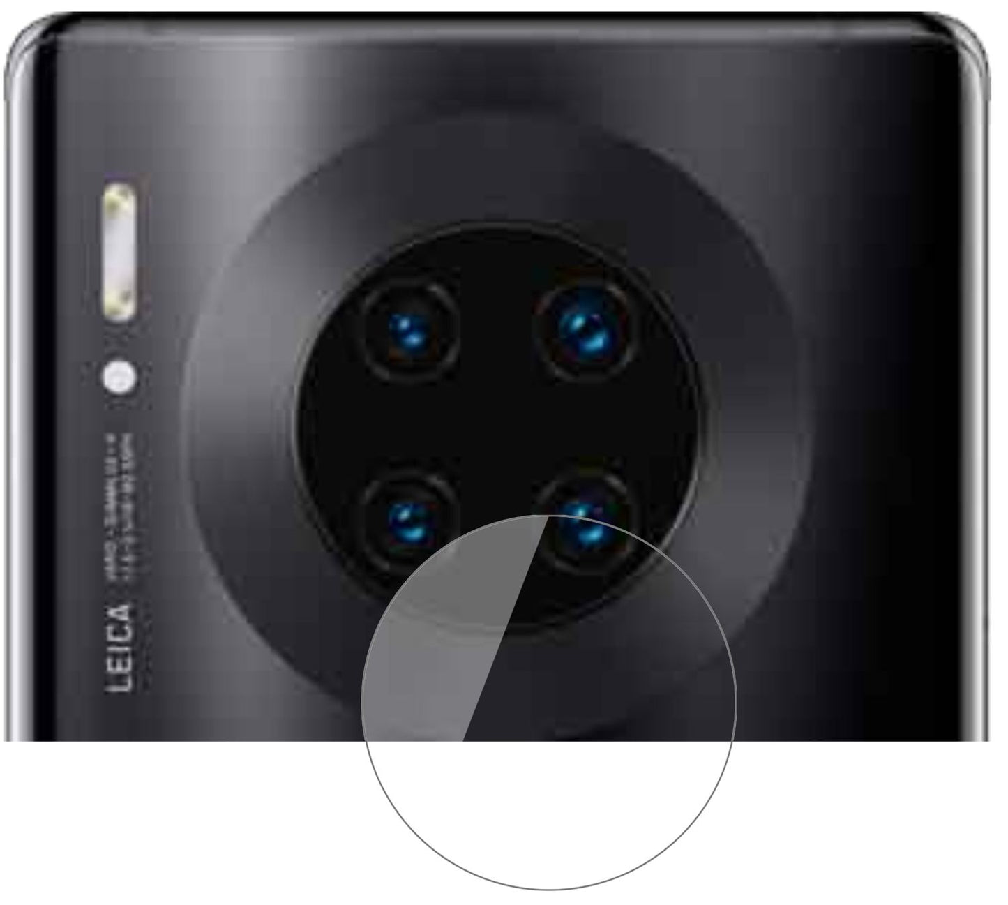 2x 9H Schutzfolie für Huawei Mate 30 Pro Kameralin (2)