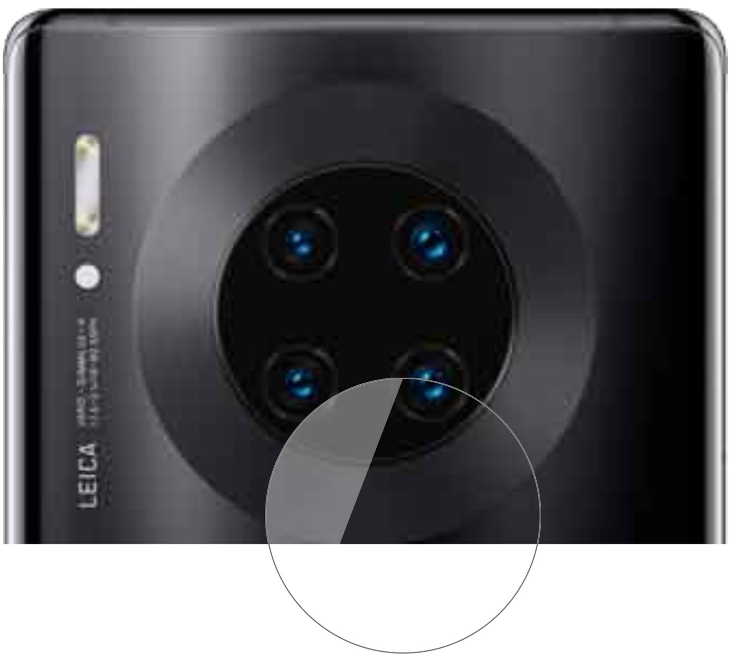 2x 9H Schutzfolie für Huawei Mate 30 Pro Kameralin (2)