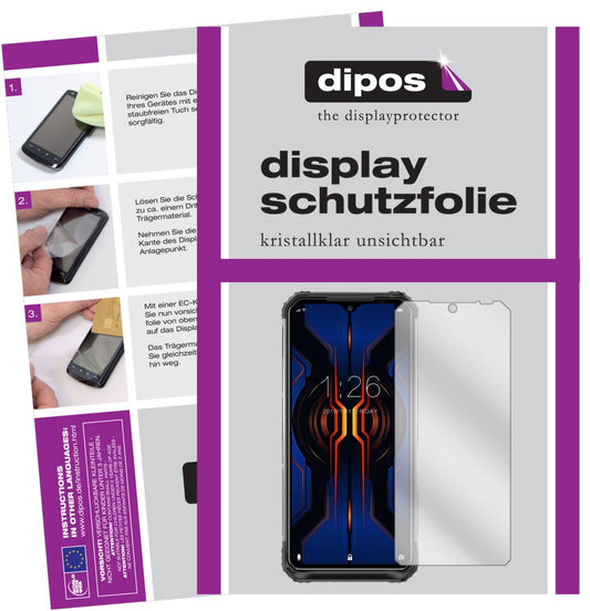 5x Schutzfolie klar für Doogee S95 Pro Display-Sch (1)