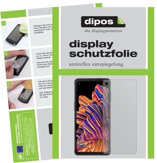 5x Schutzfolie matt für Samsung Galaxy XCover Pro  (1)