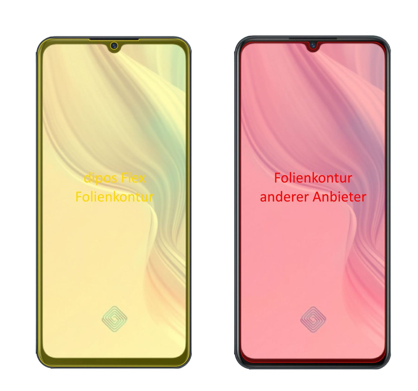 2x 3D Full Cover Schutzfolie für Vivo Z1x (2)