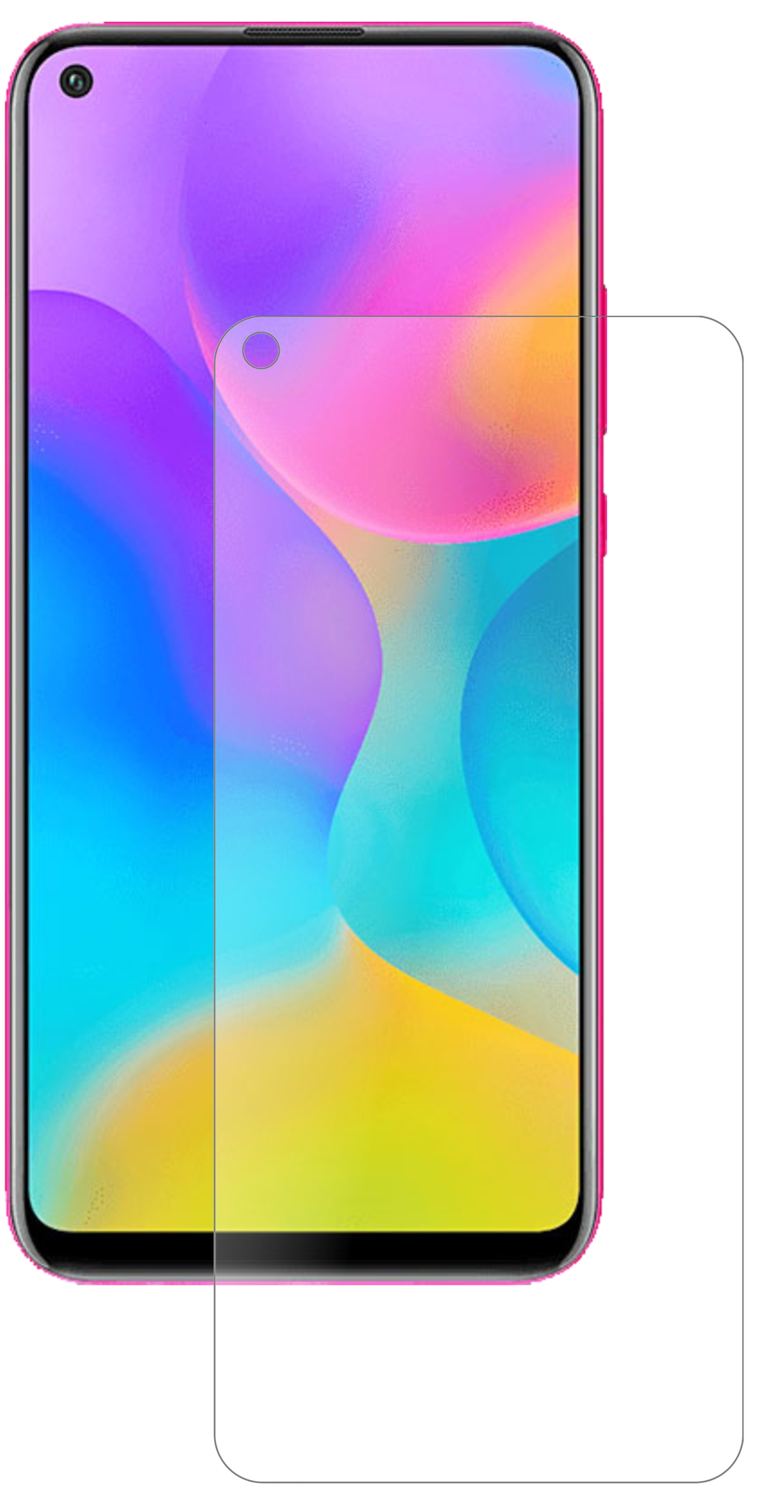 1x 9H Schutzfolie matt für Huawei Enjoy 10 Panzerf (2)